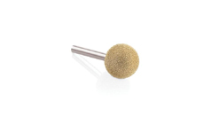 (image for) Sphere Tungsten Carbide Burrs (1/4"shaft) Head 1" x 1"